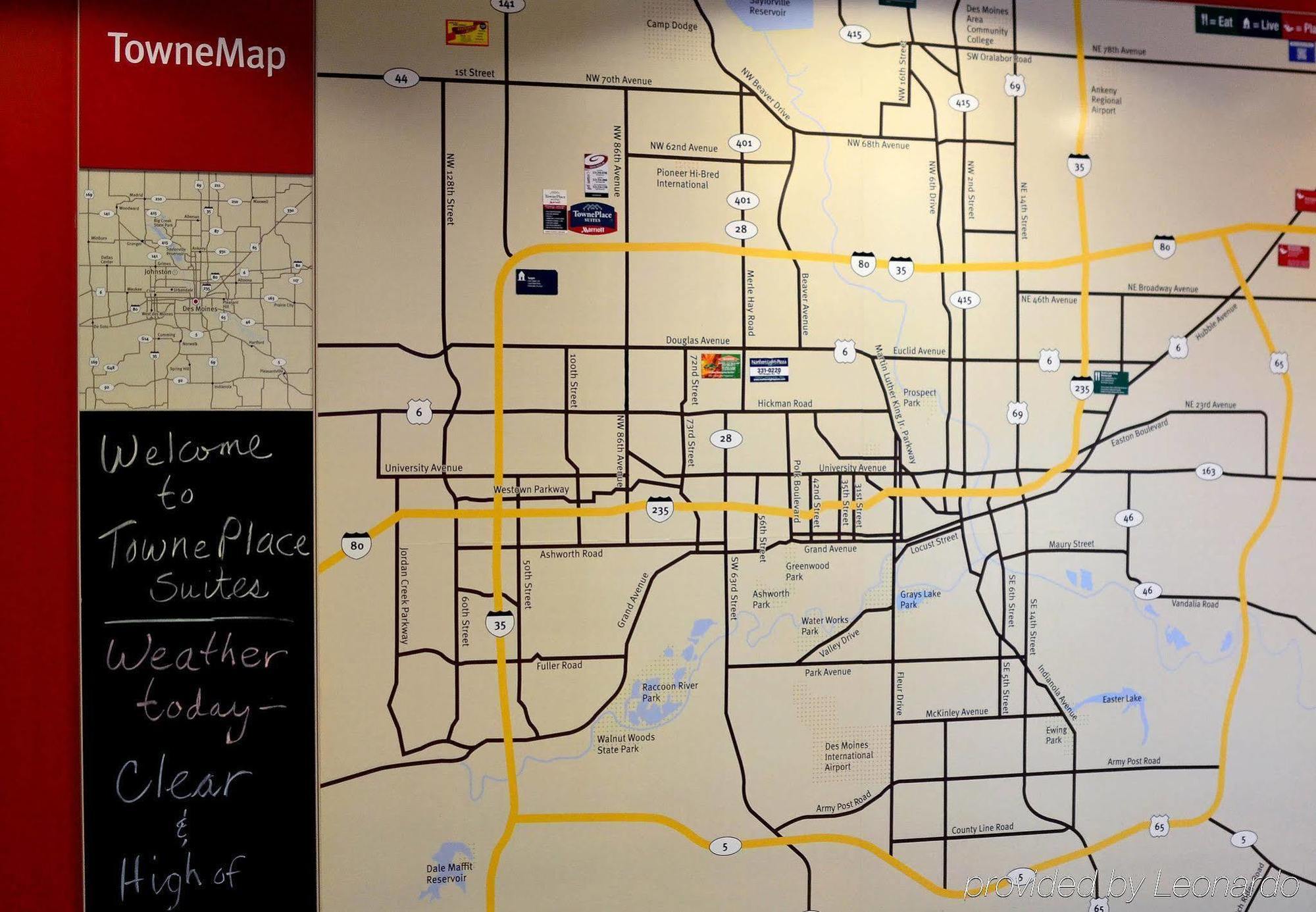 Johnston Towneplace Suites Des Moines Urbandale מראה חיצוני תמונה